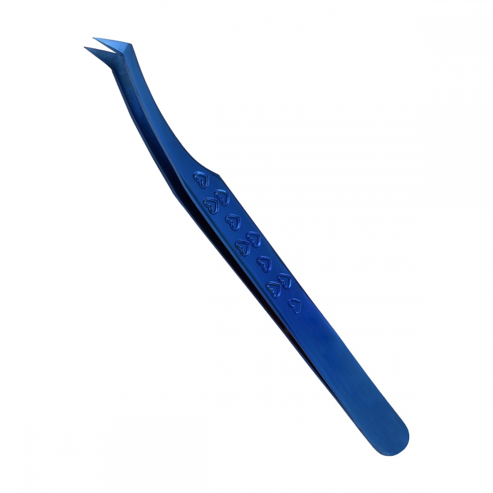 Blue Plasma Color Coating Tweezer