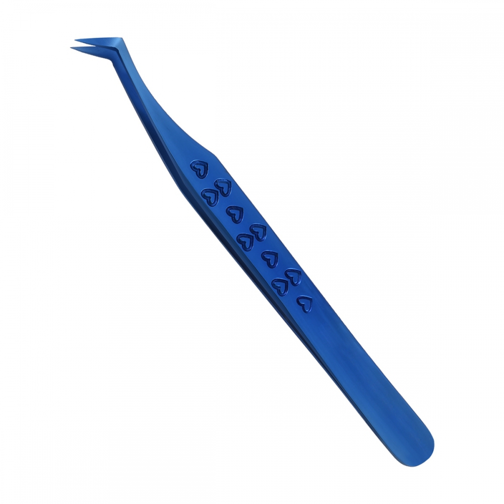 Blue Plasma Color Coating Tweezer
