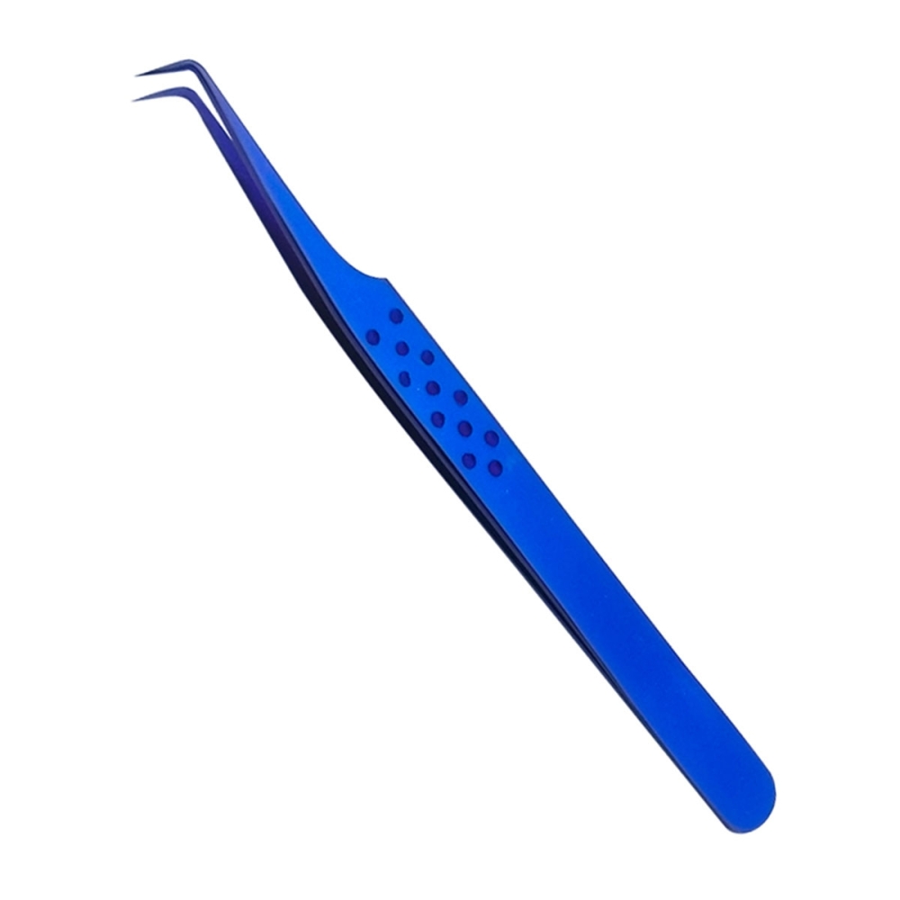 Blue Plasma Color Coating Tweezer