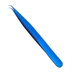 Blue Plasma Color Coating Tweezer