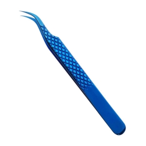 Blue Plasma Color Coating Tweezer