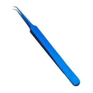 Blue Plasma Color Coating Tweezer