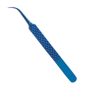 Blue Plasma Color Coating Tweezer